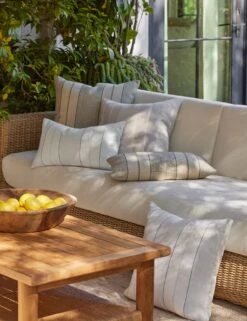 Leo Indoor / Outdoor Pillow By Sunbrella For Lulu And Georgia -Lulu Andgeorgia Shop Lulu and Georgia SSS LivingRoom2 2228 site crop Lifestyle