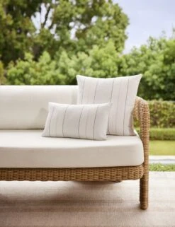 Leo Indoor / Outdoor Pillow By Sunbrella For Lulu And Georgia -Lulu Andgeorgia Shop Lulu and Georgia SSS OutdoorPillowsandThrows 1290 Recovered site crop Lifestyle