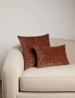 Sandell Velvet Pillow -Lulu Andgeorgia Shop Lulu and Georgia SandellVelvetPillowSiblingShot Rouge 0320 Product