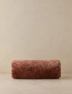 Sandell Velvet Pillow -Lulu Andgeorgia Shop Lulu and Georgia SandellVelvetPillow Rouge Bolster A0660957 525 Product