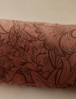 Sandell Velvet Pillow -Lulu Andgeorgia Shop Lulu and Georgia SandellVelvetPillow Rouge Bolster A0660957 529 Product