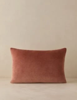 Sandell Velvet Pillow -Lulu Andgeorgia Shop Lulu and Georgia SandellVelvetPillow Rouge Lumbar A0660956 2 Product