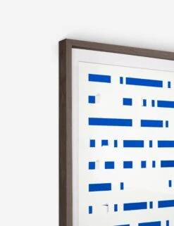 Cordian Long Wall Art -Lulu Andgeorgia Shop Lulu and Georgia SeeThroughCordianLongWallArt Cobalt 72 Wx32 L L04962340133 Product