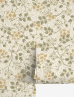 Silver Lime Wallpaper By Sanderson -Lulu Andgeorgia Shop Lulu and Georgia SilverLime Lichen Sanderson Product