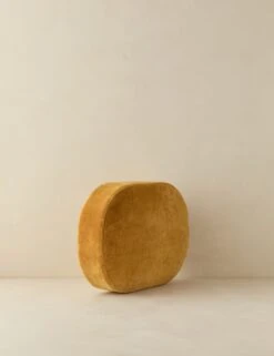 SolingerVelvet Pill Pillow -Lulu Andgeorgia Shop Lulu and Georgia SolingerVelvetPillPillow Mustard A0660681 1288 Product