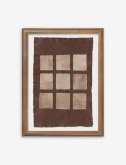 Phobos Wall Art By Visual Contrast -Lulu Andgeorgia Shop Lulu and Georgia SquareDarkBrownSingle Product