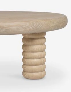 Sula Round Coffee Table -Lulu Andgeorgia Shop Lulu and Georgia SulaRoundCoffeeTable WhiteWashedNatural A0659990 167 Product