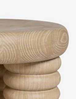 Sula Round Side Table -Lulu Andgeorgia Shop Lulu and Georgia SulaRoundSideTable WhiteWashedNatural A0659991 246 Product