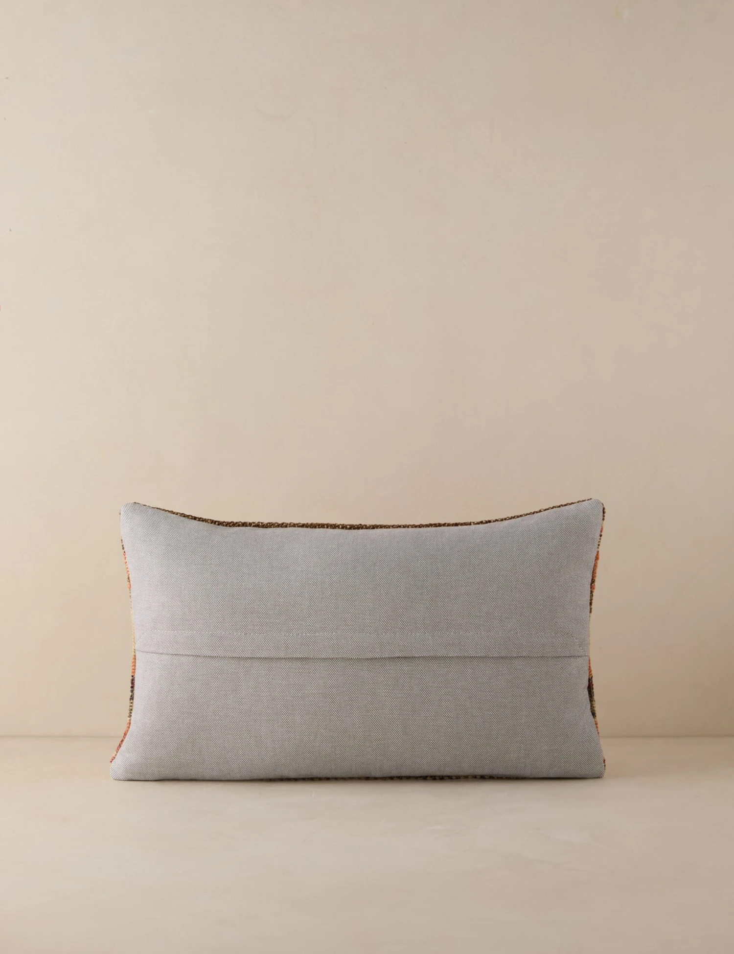 Vintage Lumbar Pillow No. 193, 12" X 20" - Image 2