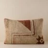 Vintage Lumbar Pillow No. 254, 16" X 24"