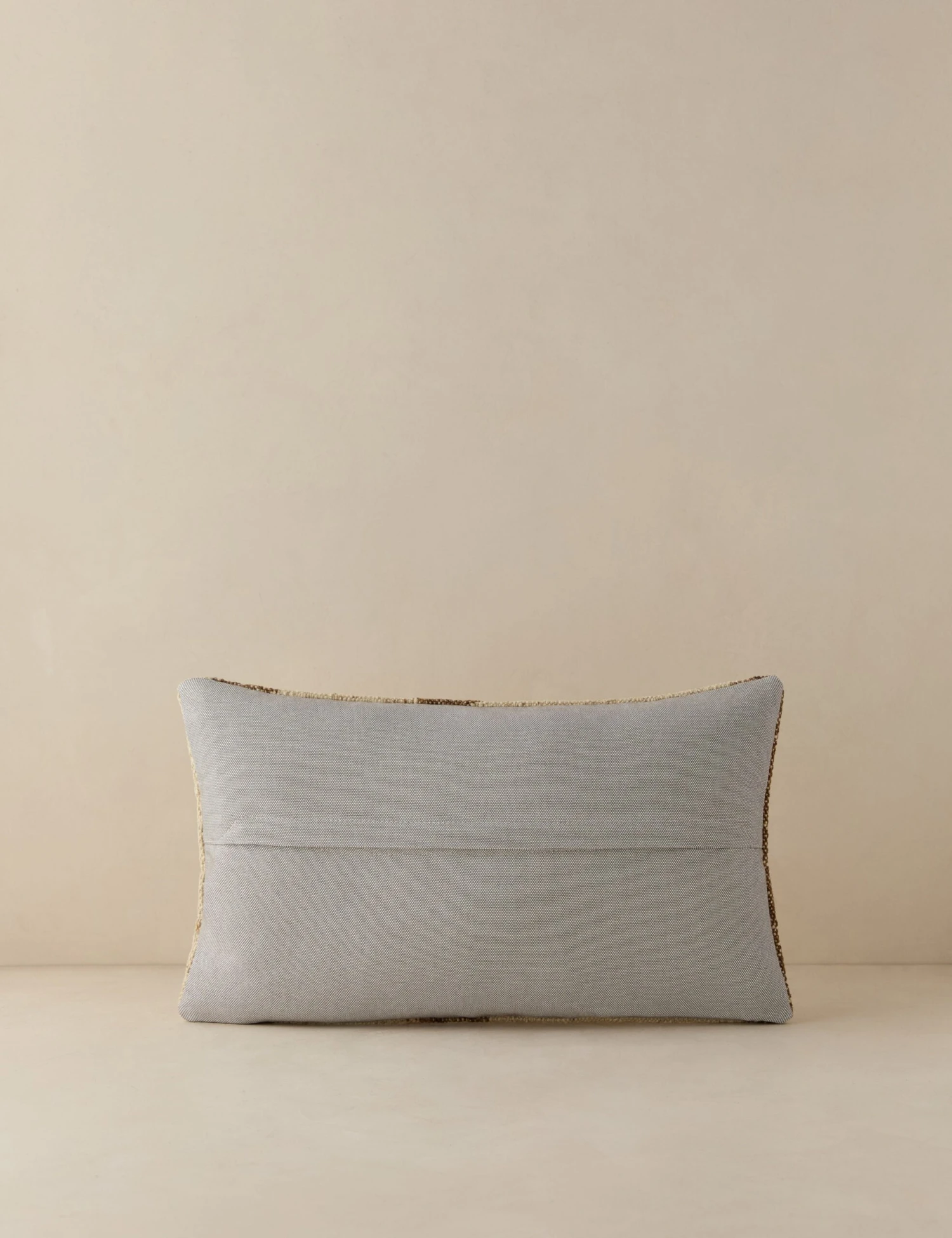 Vintage Lumbar Pillow No. 136, 12" X 20" - Image 3