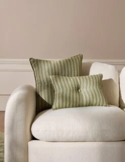 Welby Linen Pillow By Aimee Song -Lulu Andgeorgia Shop Lulu and Georgia WelbyLinenPillow Hunter 18 x18 A0660455 639 Product