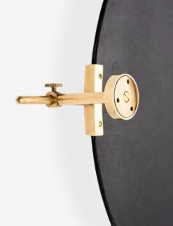 Melle Round Mirror -Lulu Andgeorgia Shop Lulu and Georgia aay001 detail hardware Product