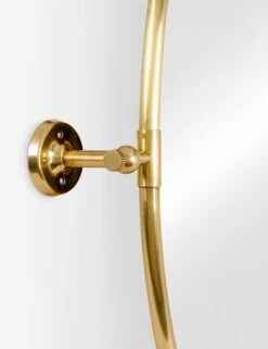 Caferro Oval Mirror -Lulu Andgeorgia Shop Lulu and Georgia bun003 detail hardware Product