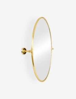 Caferro Oval Mirror -Lulu Andgeorgia Shop Lulu and Georgia bun003 detail profile Product