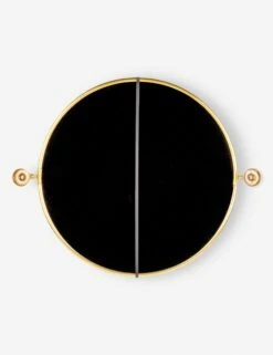 Caferro Round Mirror -Lulu Andgeorgia Shop Lulu and Georgia bun005 detail back Product