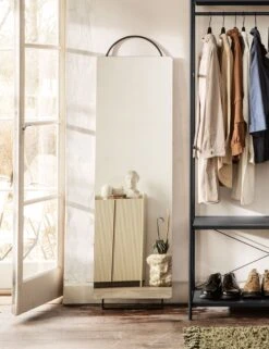Adorn Full Length Mirror By Ferm Living -Lulu Andgeorgia Shop Lulu and Georgia fermLIVING Punctual Adorn image lifestyle