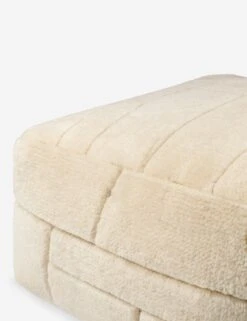 Harstad Square Pouf -Lulu Andgeorgia Shop Lulu and Georgia jopf002 detail corner Product