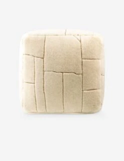 Harstad Square Pouf -Lulu Andgeorgia Shop Lulu and Georgia jopf002 detail top Product