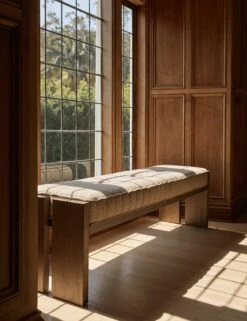 Maida Bench By DISC Interiors -Lulu Andgeorgia Shop Lulu and Georiga 8 BenchVignette 3840 Site Crop LIFESTYLE