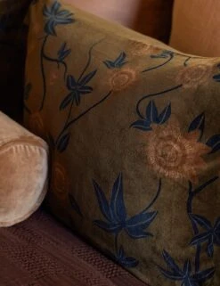 Royce Velvet Pillow -Lulu Andgeorgia Shop Lulu and Georgia 4 ParlorBedroomKing 3568 JME1026 LIFESTYLE