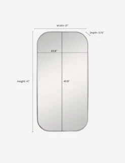 Dion Mirror -Lulu Andgeorgia Shop MIR 21701 09719 dims