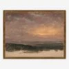 Sunset Over The Catskills Print -Lulu Andgeorgia Shop MUSCAT3224BGO