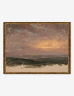 Sunset Over The Catskills Print