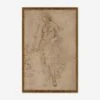 Female Figure With A Tibia Print By Raphael -Lulu Andgeorgia Shop MUSFEM1828BGO