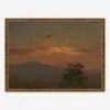 Landscape At Sunset, Hudson NY Print -Lulu Andgeorgia Shop MUSHUD4029BGO