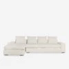 Nadine Sectional Sofa 8 Nadine Sectional Sofa -Lulu Andgeorgia Shop NadineChaiseSectionalLAF KleinIvory 12818 SITECROP