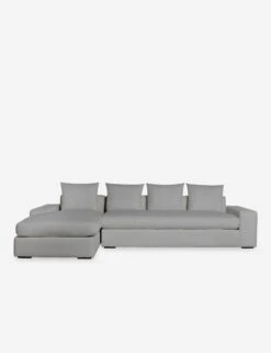 Nadine Sectional Sofa -Lulu Andgeorgia Shop NadineChaiseSectionalRAF KleinSilver 12818 SITECROP