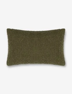 Nedda Boucle Pillow -Lulu Andgeorgia Shop NeddaPillow Moss Lumbar A06562602719 Product
