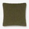 Nedda Boucle Pillow -Lulu Andgeorgia Shop NeddaPillow Moss Square A06562592673 Product