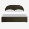 Newbery Platform Bed -Lulu Andgeorgia Shop NewberyPlatformBed Balsam Velvet Queen L04731295023 Product