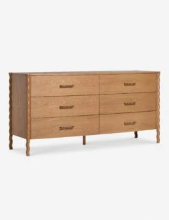 Norma 6-Drawer Dresser -Lulu Andgeorgia Shop Norma6 DrawerDresser Natural A0658352 Product 2594