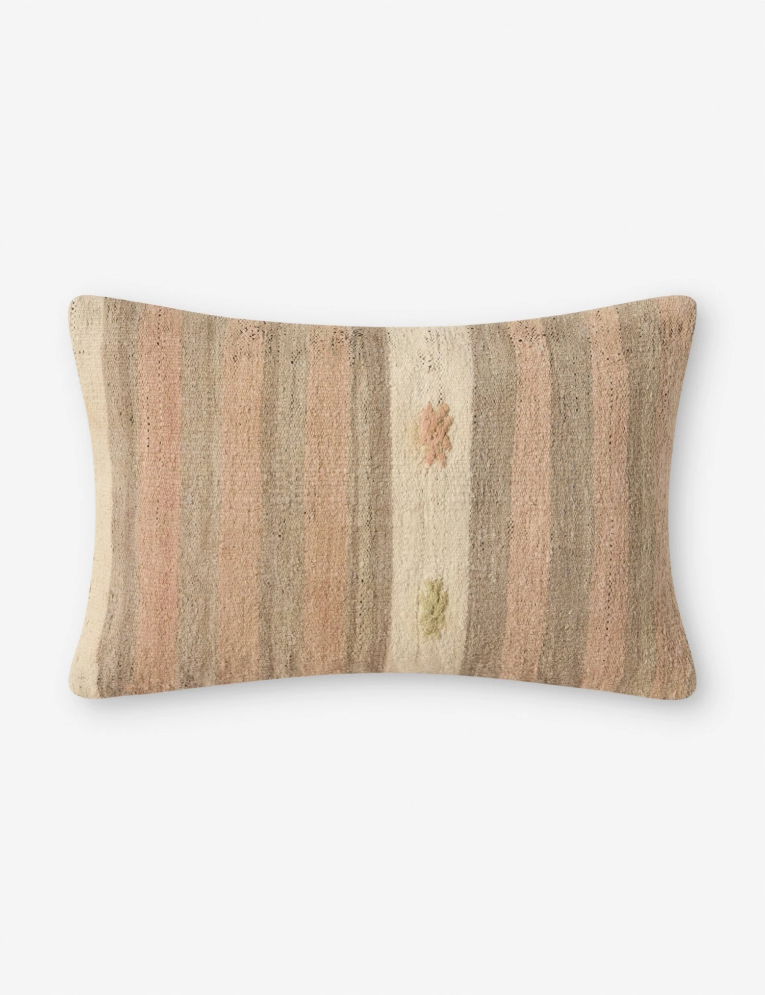 Vintage Lumbar Pillow No. 127, 14" X 20" 1 Vintage Lumbar Pillow No. 127, 14" X 20"