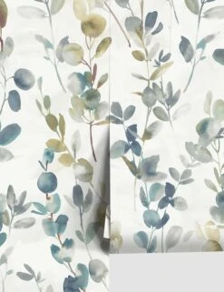 Joyful Eucalyptus Wallpaper By Candice Olson -Lulu Andgeorgia Shop OS4313 SITECROP