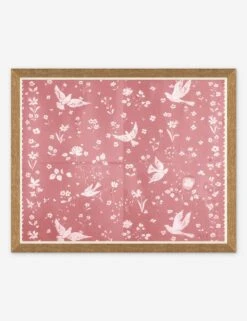 Birds And Flowers Print By Paule Marrot -Lulu Andgeorgia Shop PM LULU 23 0069B Product