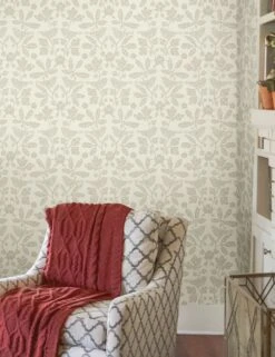 Sparrow And Oak Peel + Stick Wallpaper By Erin & Ben Co. -Lulu Andgeorgia Shop PSW1440RL F13SparrowandOak RS2
