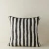 Painterly Stripe Linen Pillow By Sarah Sherman Samuel -Lulu Andgeorgia Shop PainterlyStripeLinenPillow BlackandIvorybySarahShermanSamuel A0656005B1077 Product