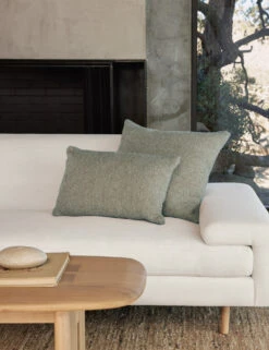 Manon Linen Bouclé Pillow -Lulu Andgeorgia Shop PillowPairings 21214 Edit MOSS SITECROP 66108476 2996 4d67 8ebf 40f87ae24575