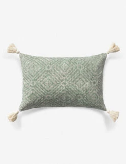 Polyanna Pillow -Lulu Andgeorgia Shop PolyannaLumbarPillow Green