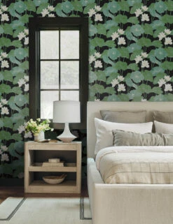 Lily Pad Peel + Stick Wallpaper -Lulu Andgeorgia Shop RMK11433WP FALLCAP10341