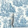 Country Life Toile Peel + Stick Wallpaper By Waverly -Lulu Andgeorgia Shop RMK11868WP RollShot