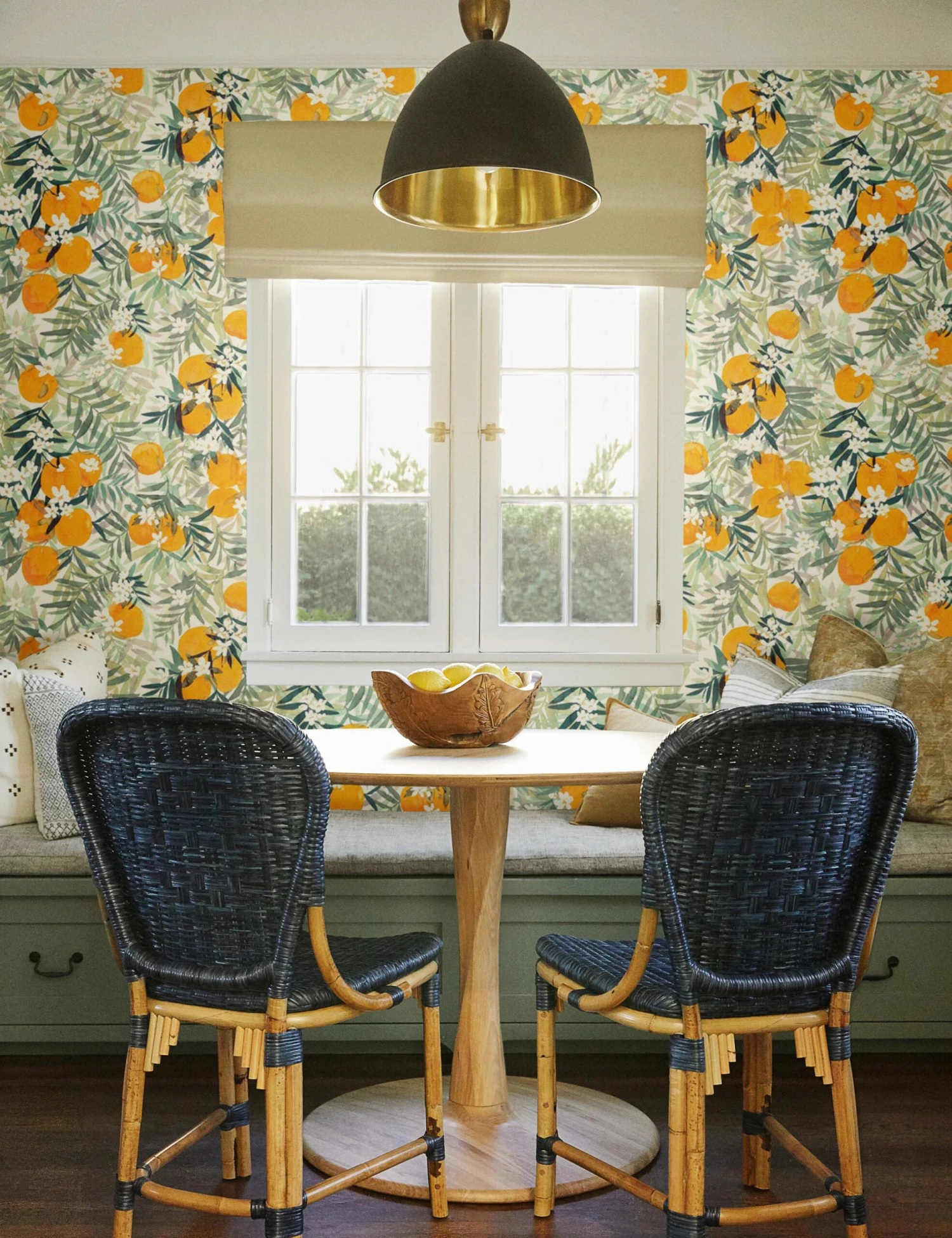 Orange Blossom Peel + Stick Wallpaper 2 Orange Blossom Peel + Stick Wallpaper - Image 2