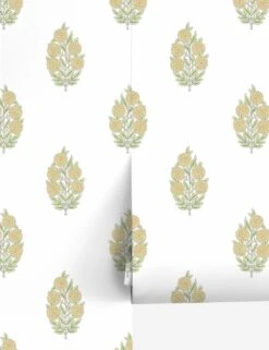 Dutch Floral Peel + Stick Wallpaper By Tamara Day -Lulu Andgeorgia Shop RMK12518RL cdf82b90 0a7c 4184 be5f e96600b4d5ad