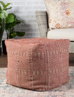 Tindra Indoor / Outdoor Pouf -Lulu Andgeorgia Shop RNK03 1