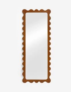 Ripple Full Length Mirror By Sarah Sherman Samuel -Lulu Andgeorgia Shop RippleMirror HoneyAsh FloorLength A0656629 4455 Product
