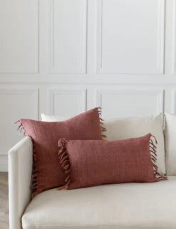 Roy Linen Pillow -Lulu Andgeorgia Shop RoyLinenPillow Rose 13435 SITECROP